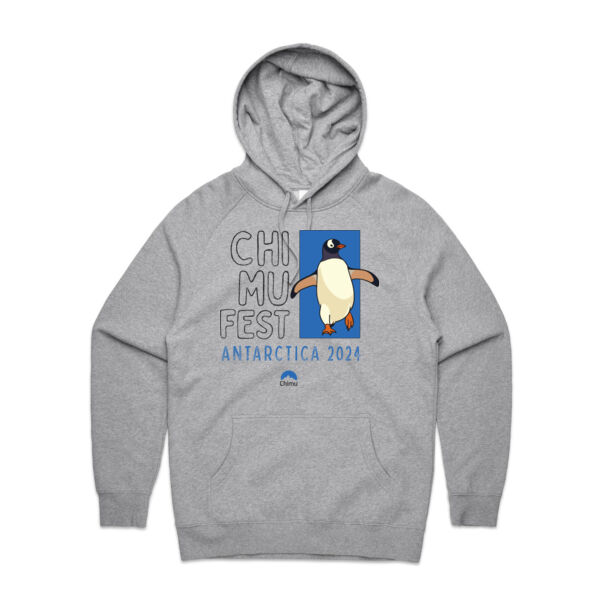 Chimufest - Womens Grey Hoodie Thumbnail